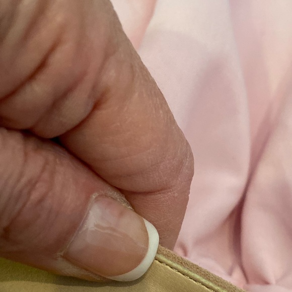 Franco Sarto Womens Blush Suede Rounded Square Toe Low Square Heel Pump/Size 6.5 - Picture 11 of 11